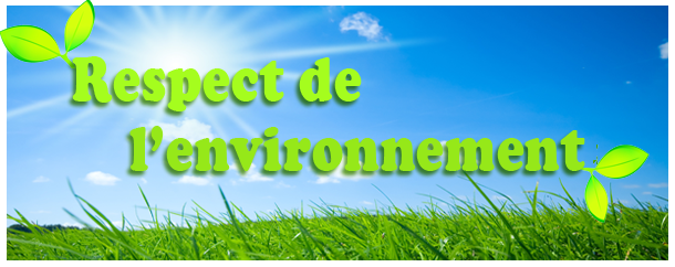 respect environnement nettoyage